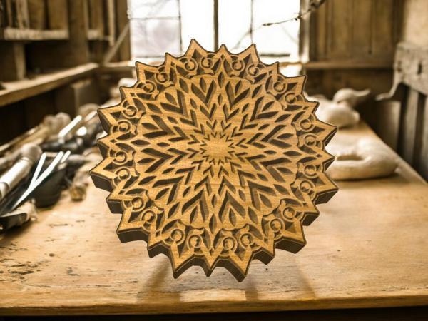 wooden mandala stamp wooden mandala stamp